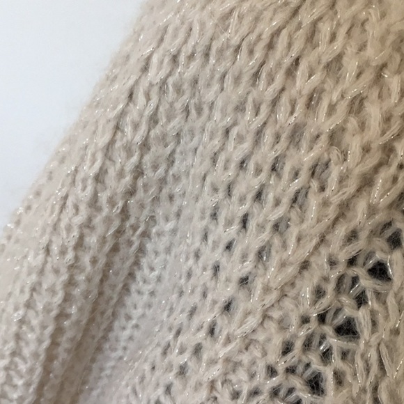 EXPRESS sweater. Women’s Size SP. cream/white with subtle shiny detail. 🔥NWT - Picture 14 of 14